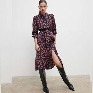 ZARA Women’s Printed Shirt Dress Size XS